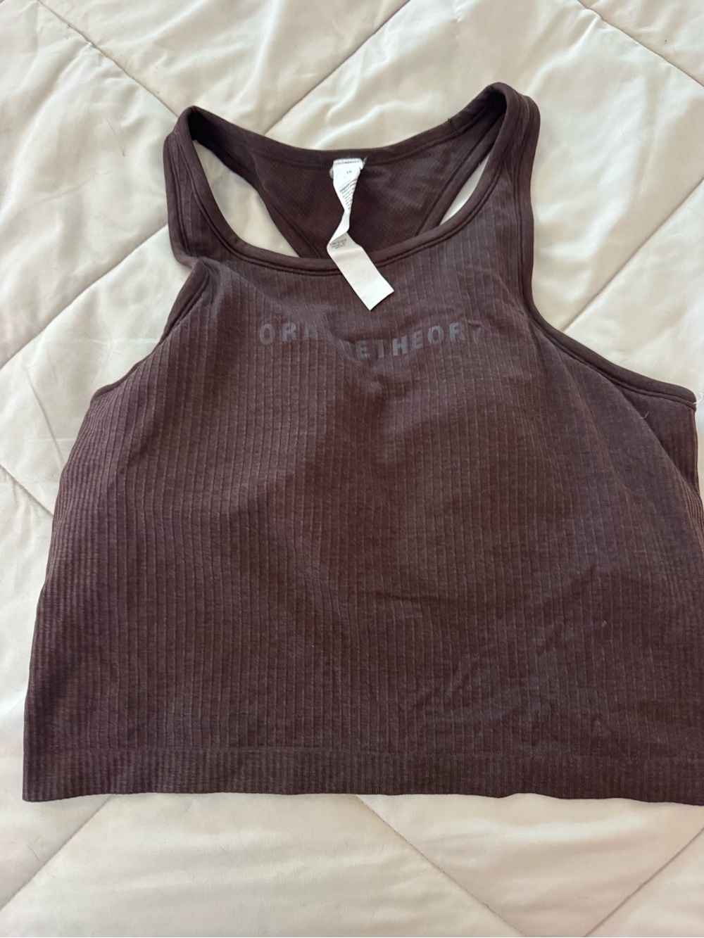Lululemon Orangetheory Ebb to street Size 10, brown